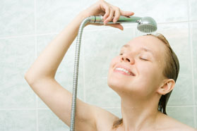 It time to take a grea hot water heater shower without fear of running out of hot water